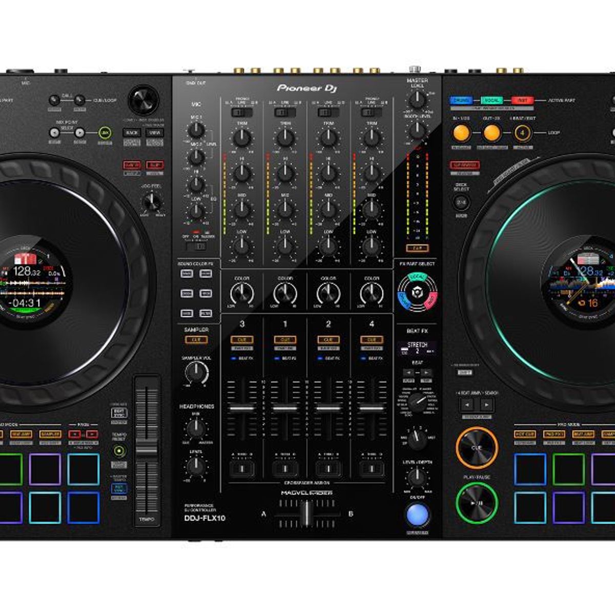 PIONEER - Controlador DJ PIONEER DJ DDJ-FLX10 - NEGRO