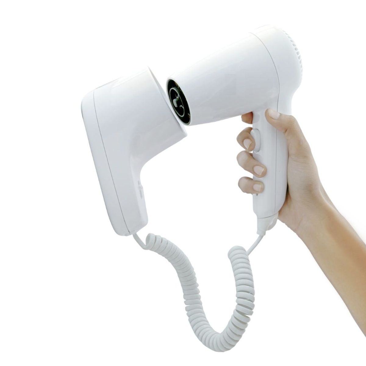 GENERICO - SECADOR DE CABELLO ABS DE PARED CON 1200W MARCA WORER