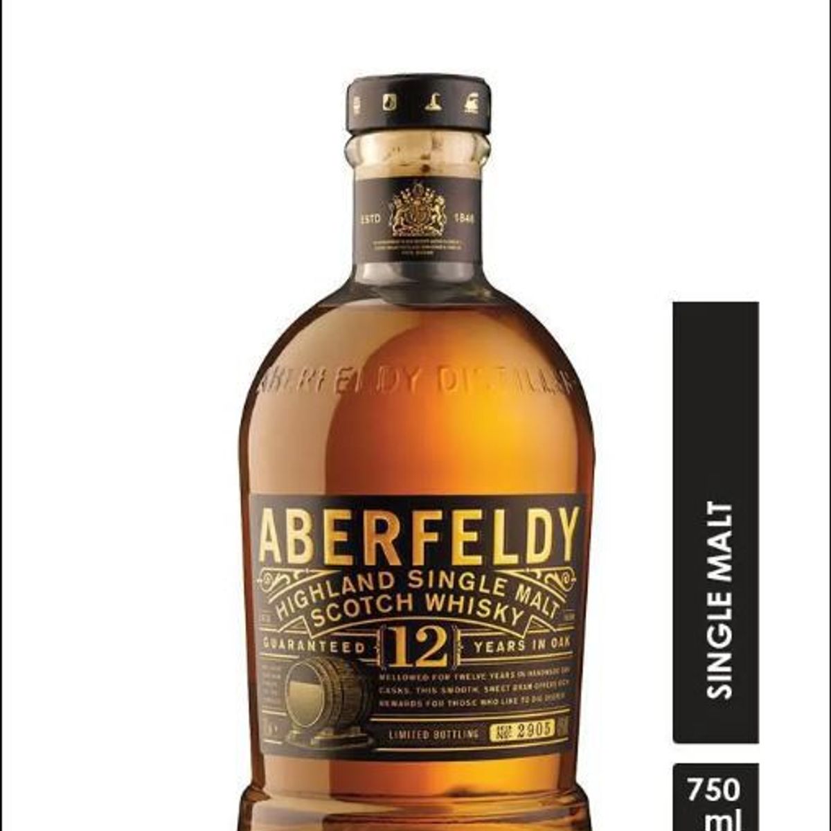 GENERICO - WHISKY SINGLE MALT ABERFELDY 12 AÑOS 750 ML