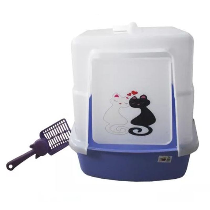 WOOD PETS - ARENERA CAJA DE ARENA GATOS