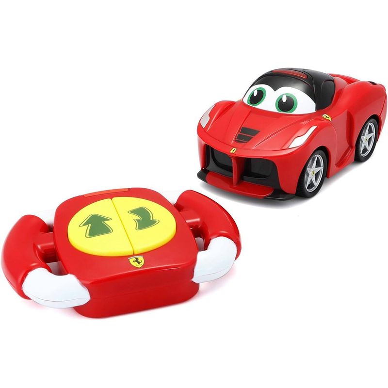 BURAGO - Mi Primer Carro A Control Remoto Ferrari Para Niños Niñas