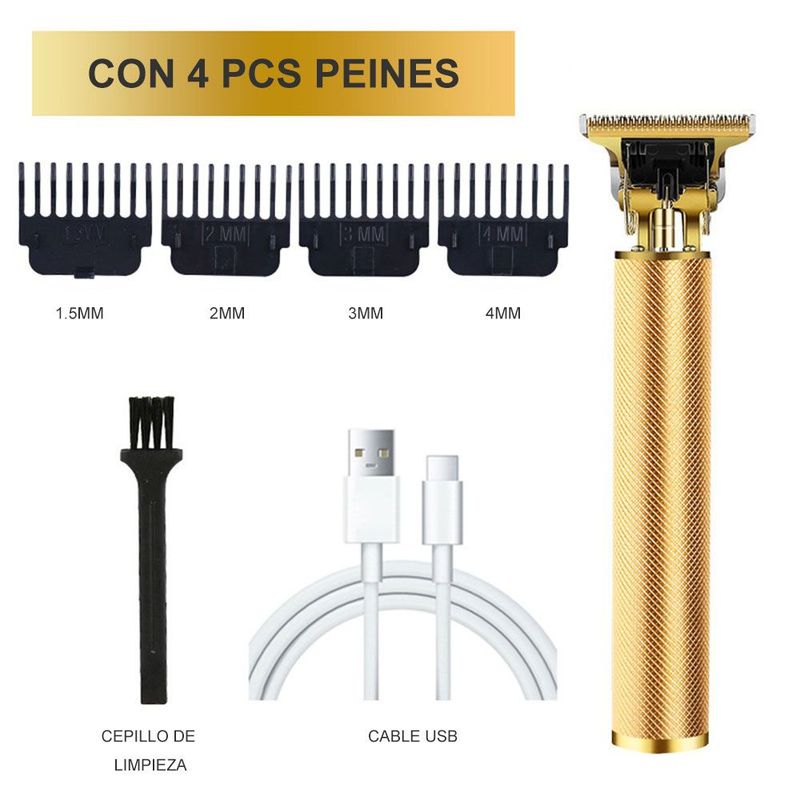 CARER SPARK - Máquina Kit Cortar cabello electrónico con motor grande sin ruido
