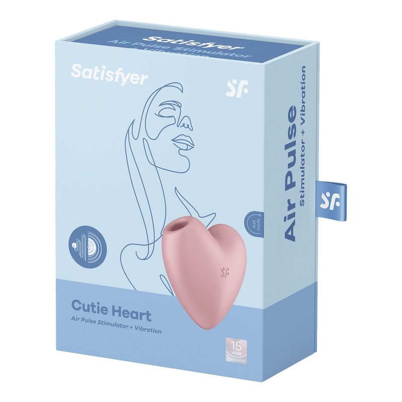 GENERICO - Satisfyer Cutie Heart -Estimulador de Clitoris