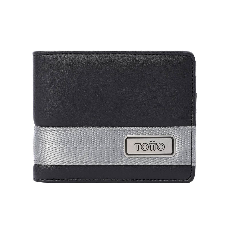 TOTTO - Billetera Vlideri 2.0 Gris pequeña