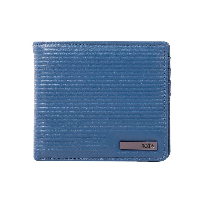 TOTTO - Billetera Krispo Pu Leather Con Rfid Negra