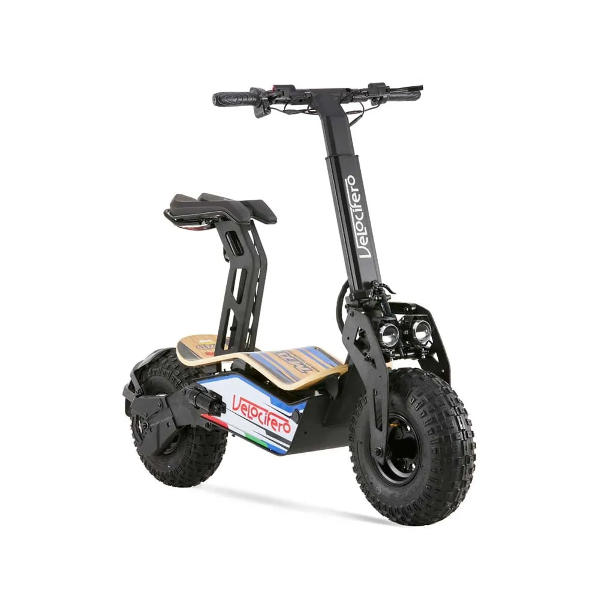 VELOCIFERO - Patineta eléctrica Velocifero 2000w Blanca Auteco