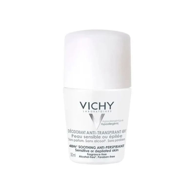 VICHY - Desodorante Piel Sensible 48 Horas x 50ml I Vichy
