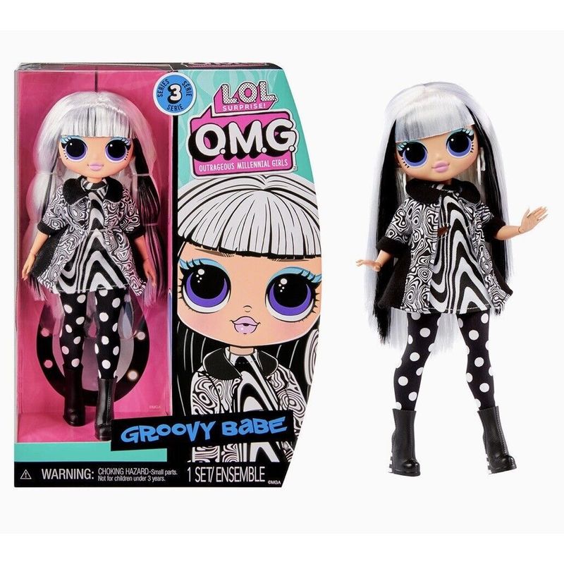 LOL SURPRISE - Muñeca Lol Omg Groovy Babe con accesorios
