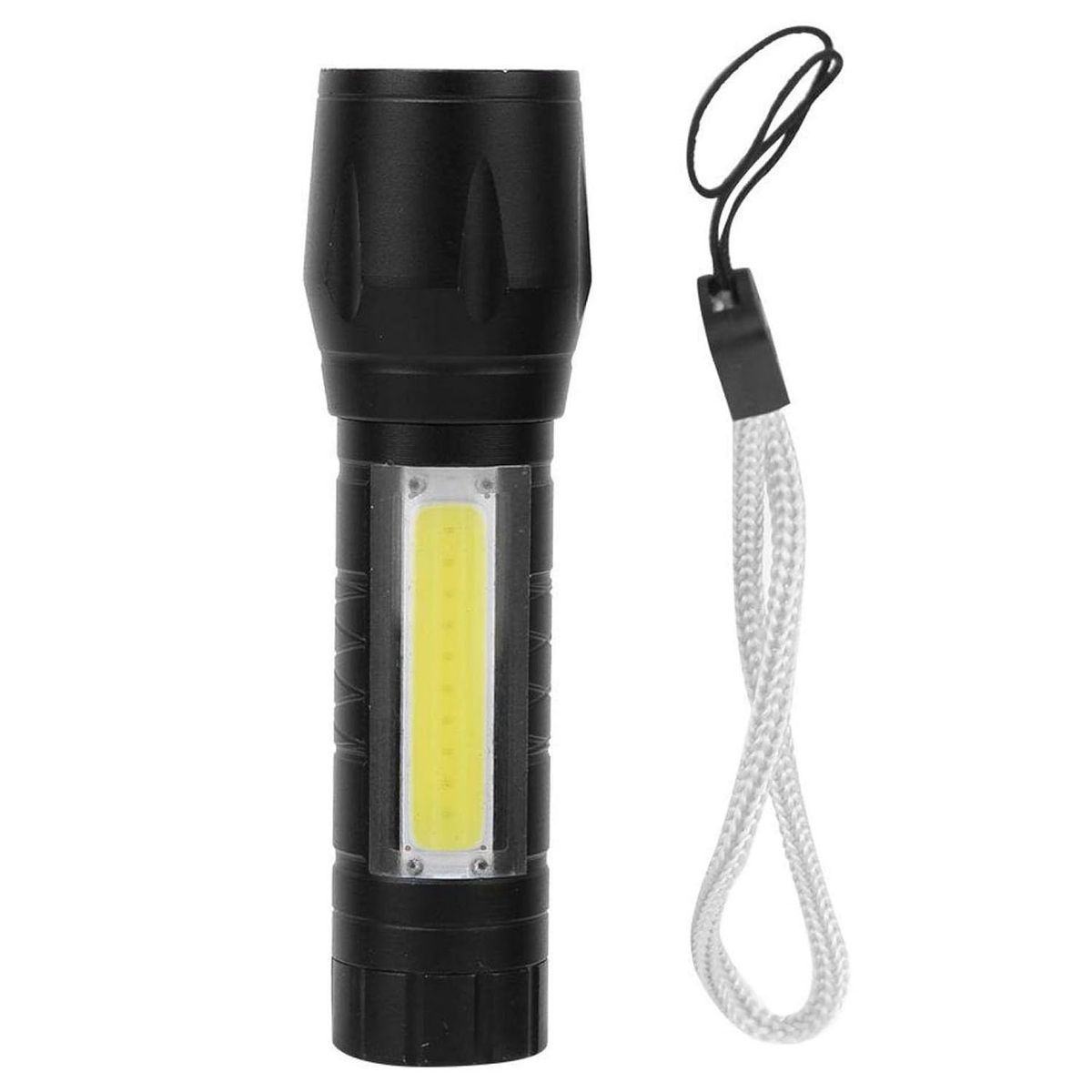 ONE PIXEL - Mini Linterna Recargable USB Aluminio Resistente Portatil