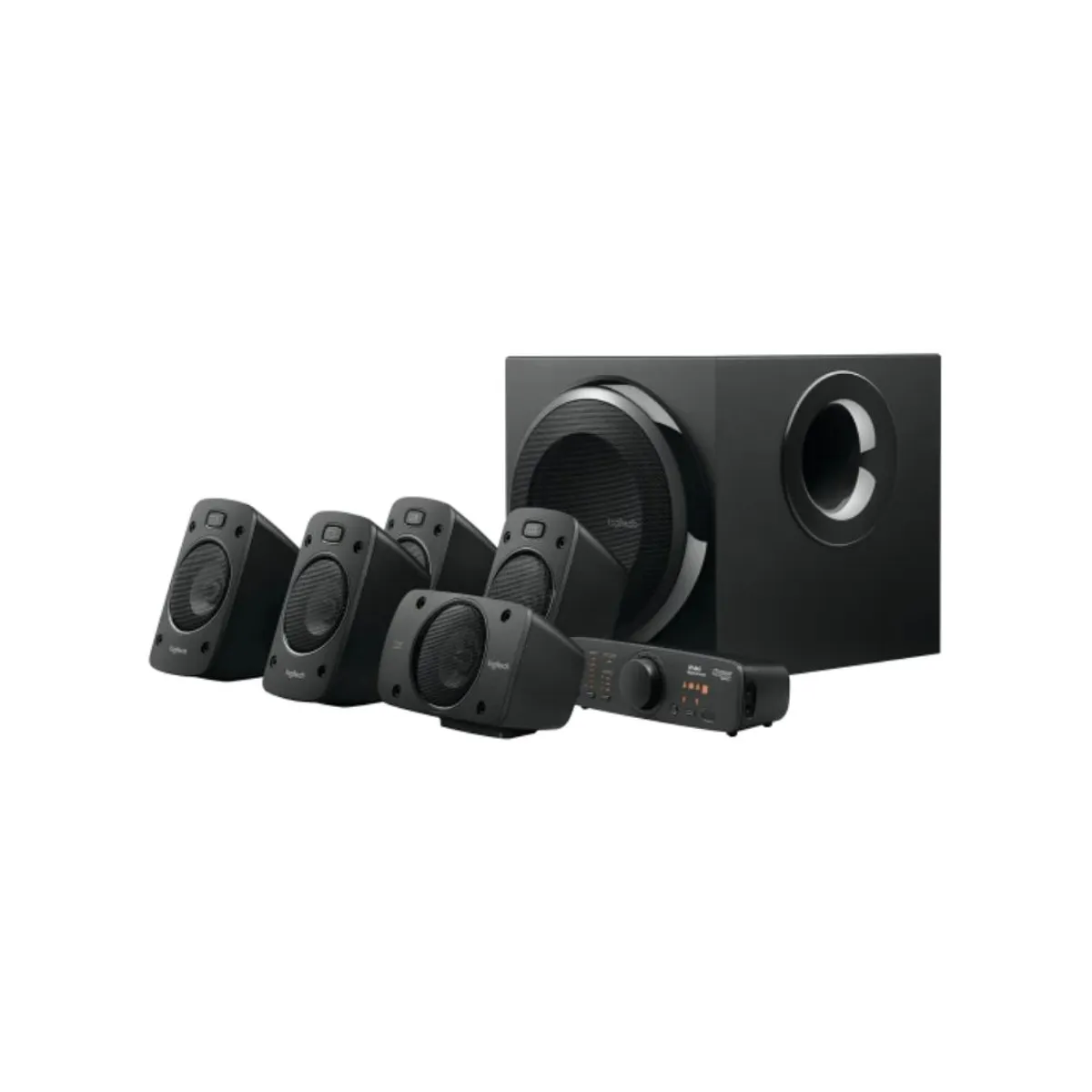 LOGITECH - Parlante Z906 5.1 Logitech 500W Subwoofer 165W Plug 3.5mm, RCA