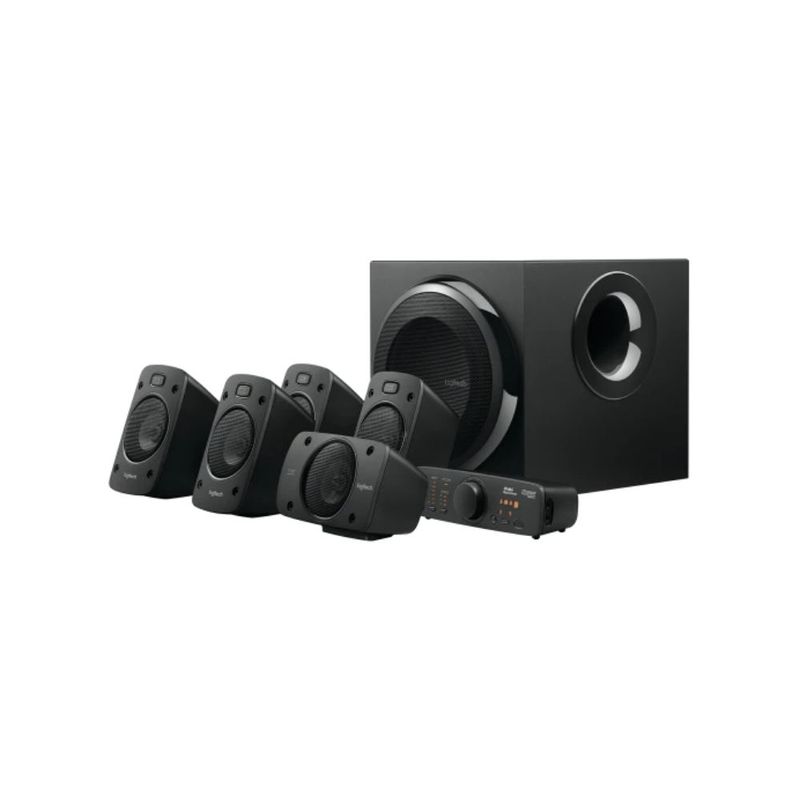 LOGITECH - Parlante Z906 5.1 Logitech 500W Subwoofer 165W Plug 3.5mm, RCA