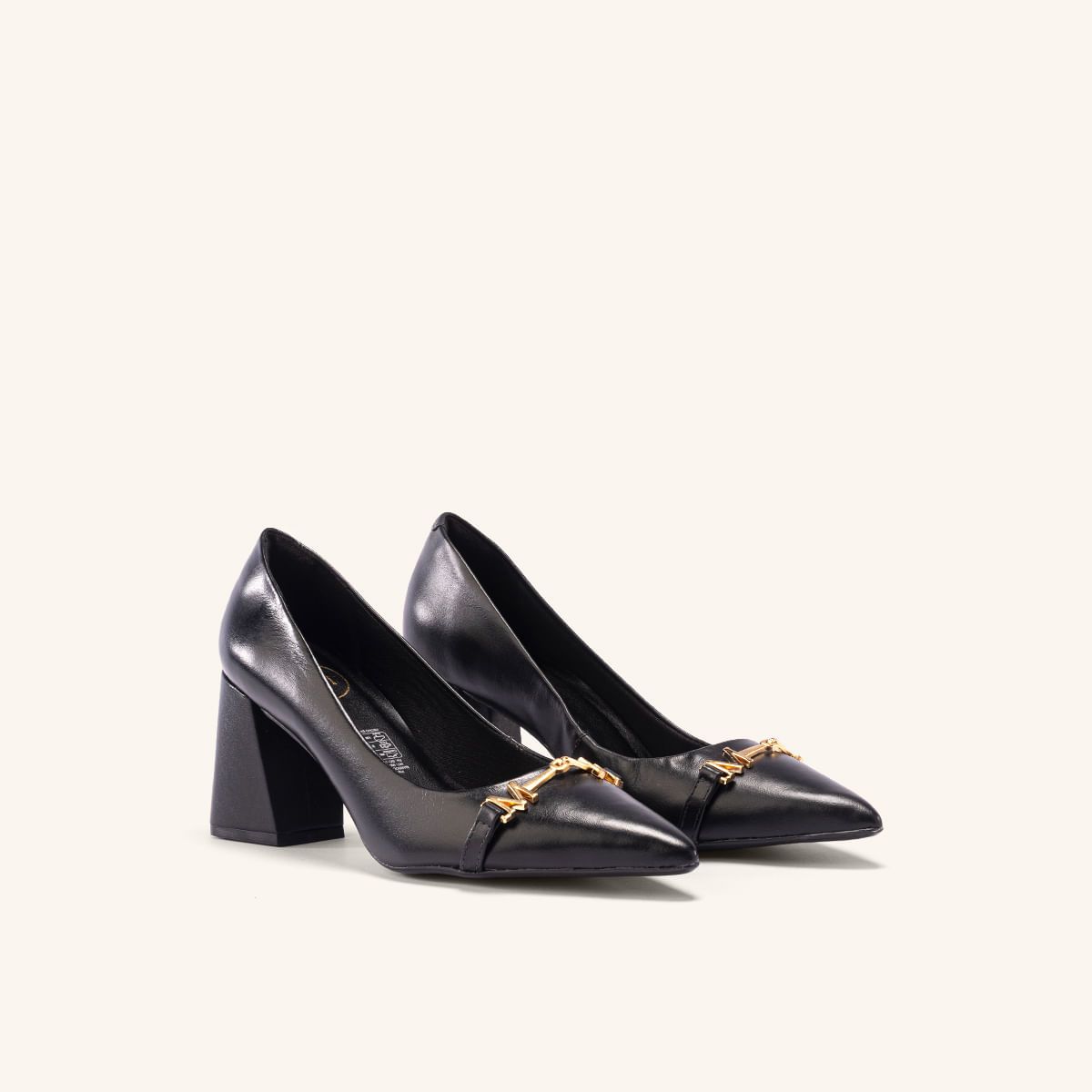 MARIO HERNANDEZ - Tacones Girasol Negro Julia