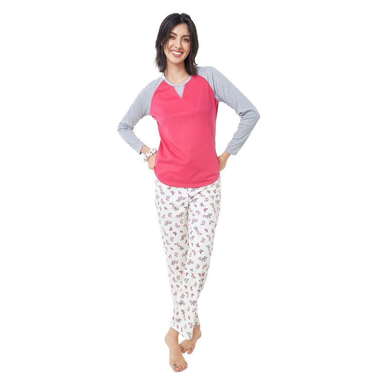 SANTANA - Pijama Mujer Scarlett Violeta