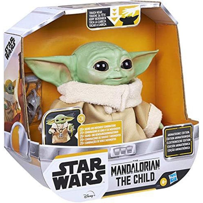 GENERICO - Muñeco Baby Yoda Animatrónico Star Wars Mandalorian El Niño