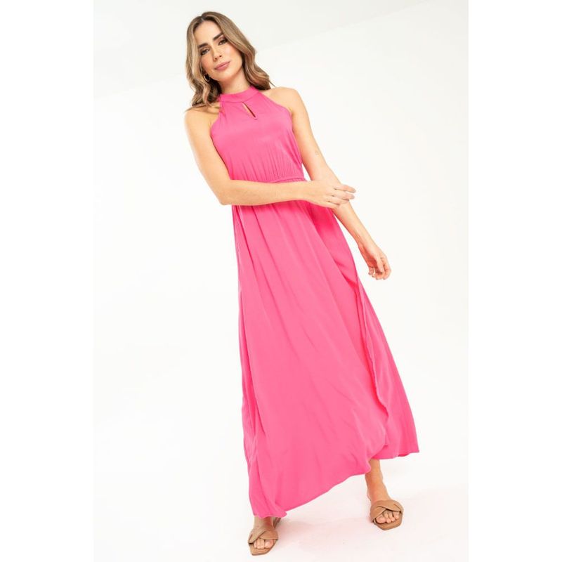 RAGGED - Vestido marbella Rosado barbie Ragged
