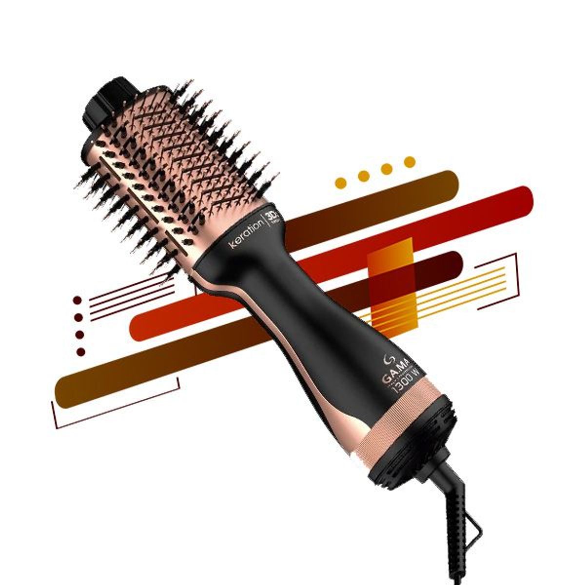 GAMA - cepillo secador cabello keration gama