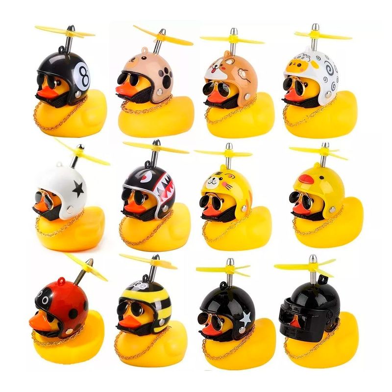 GENERICO - Pato Patito Patico Manubrio Carro Moto Bicicleta Accesorio Hombre Aleatorio