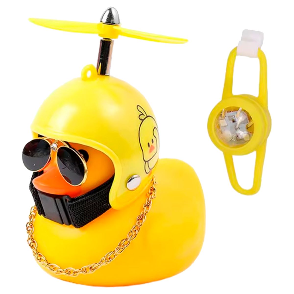 GENERICO - Pato Patito Patico Manubrio Carro Moto Bicicleta Accesorio Mujer Aleatorio