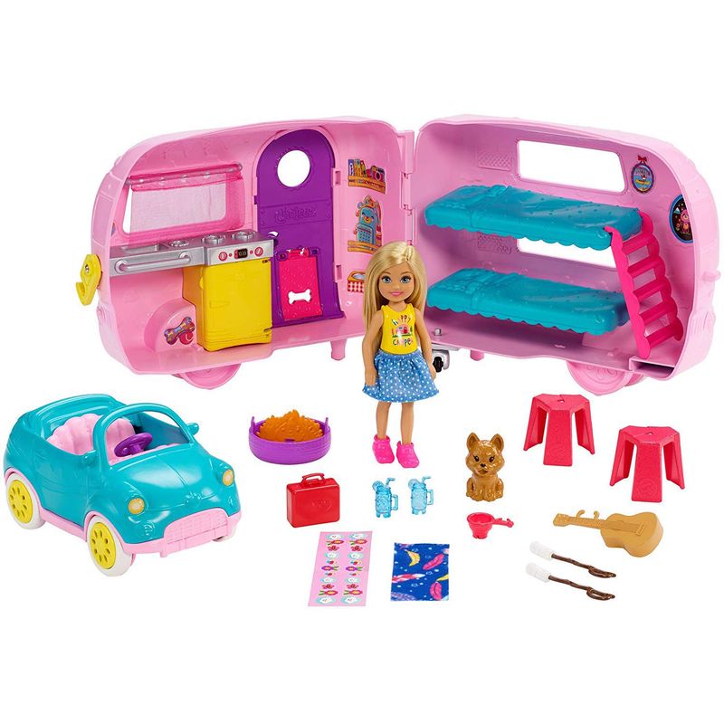 BABY ALIVE - Set Camper De Chelsea Barbie
