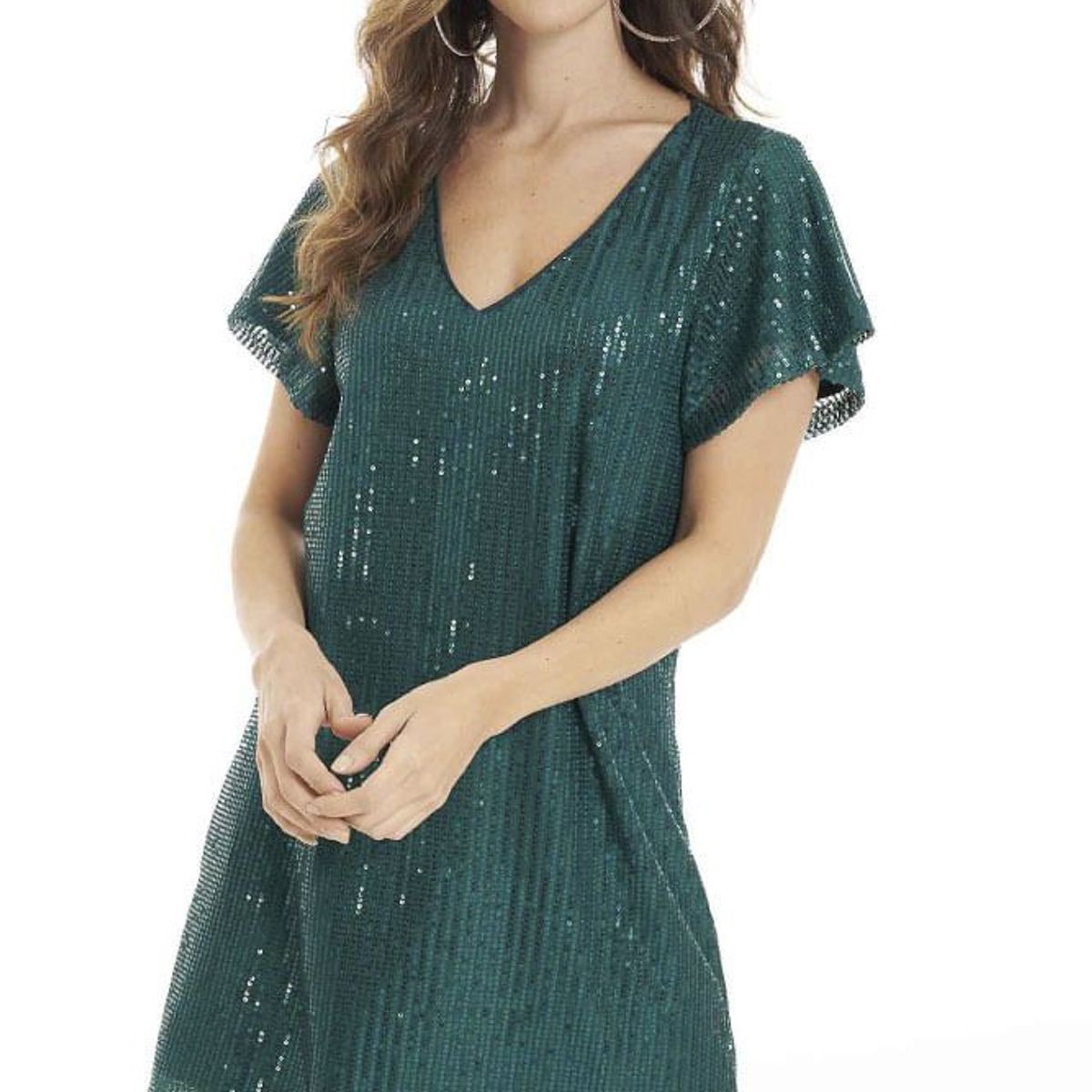 RAGGED - Vestido vegas Verde oscuro Ragged