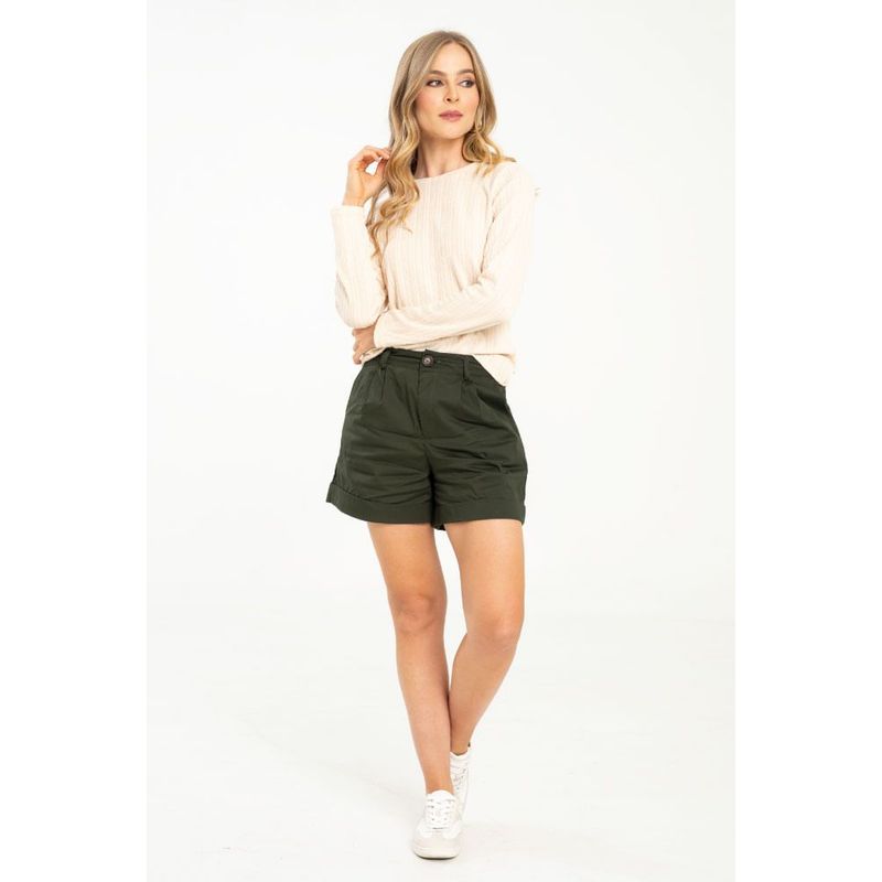 RAGGED - Short cusco Verde militar Ragged