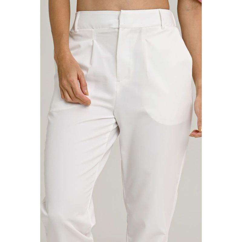 RAGGED - Pantalon limited Blanco crudo Ragged