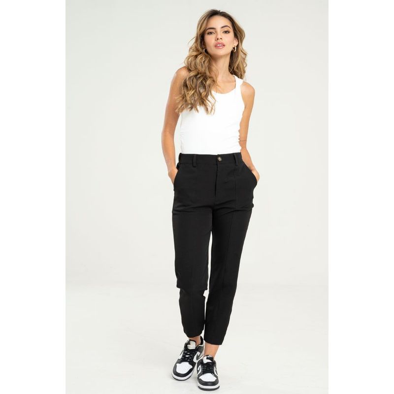 RAGGED - Pantalon austin Negro Ragged