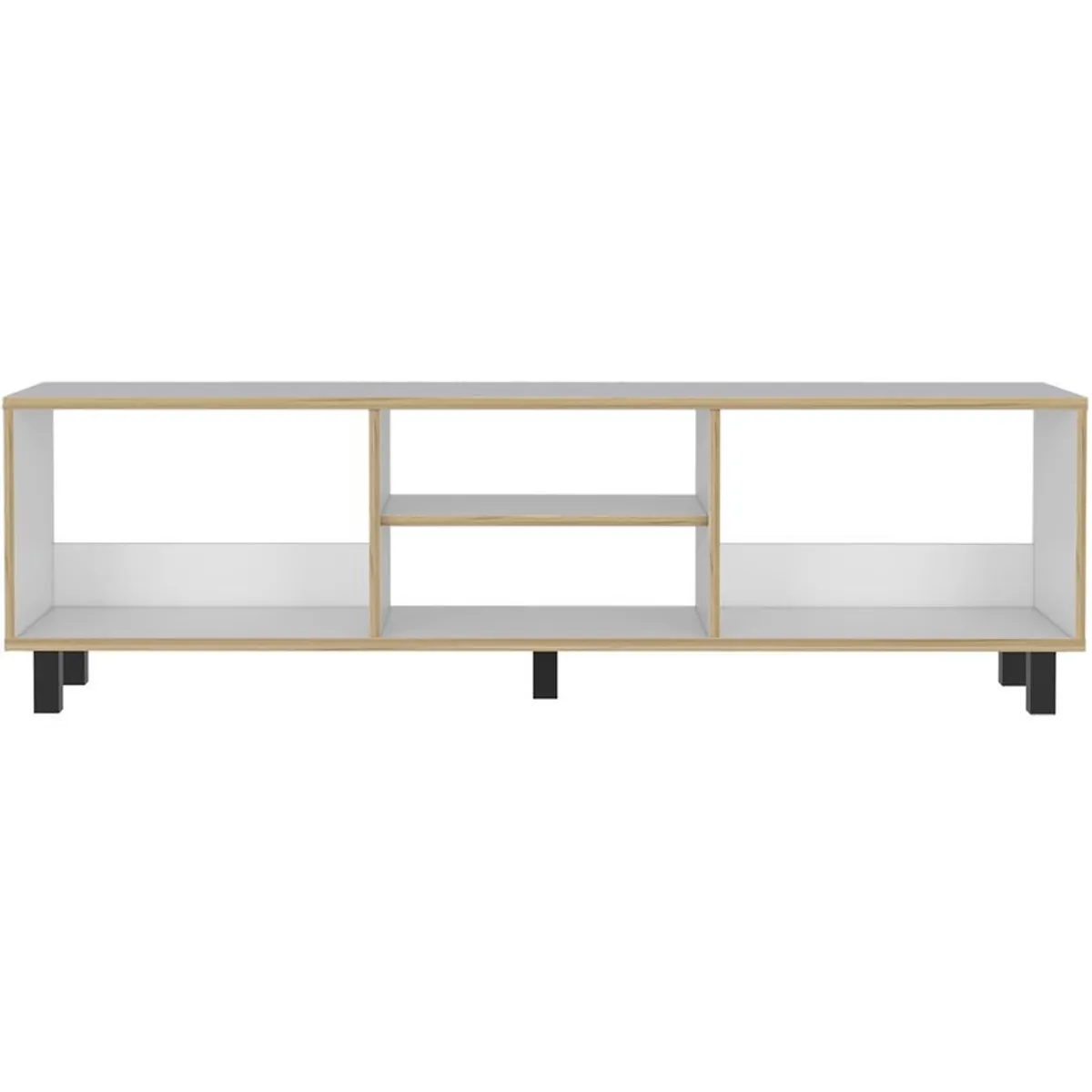 RTA MUEBLES - Rack para tv tunez 160 blanco mqz 4 rta muebles rlb 8173