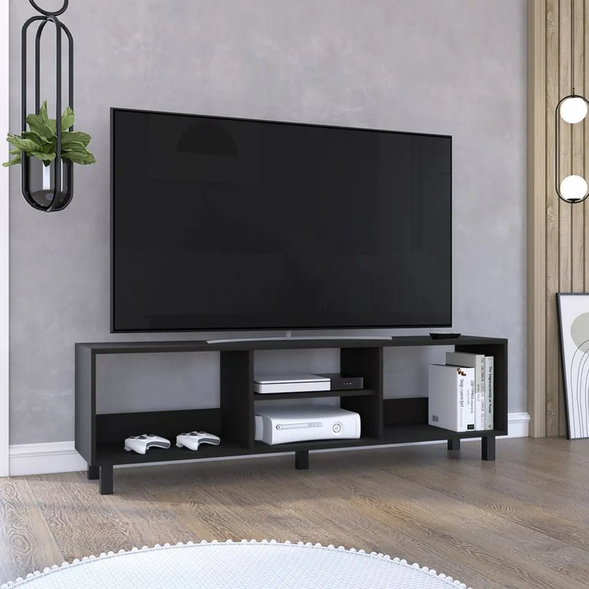 RTA MUEBLES - Rack para tv tunez 160 wengue 16 47 rta muebles rlw 8204