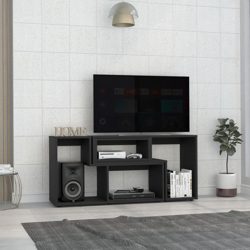 RTA MUEBLES - Rack tv extensible beijing wengue 1 rta muebles rlw 8205