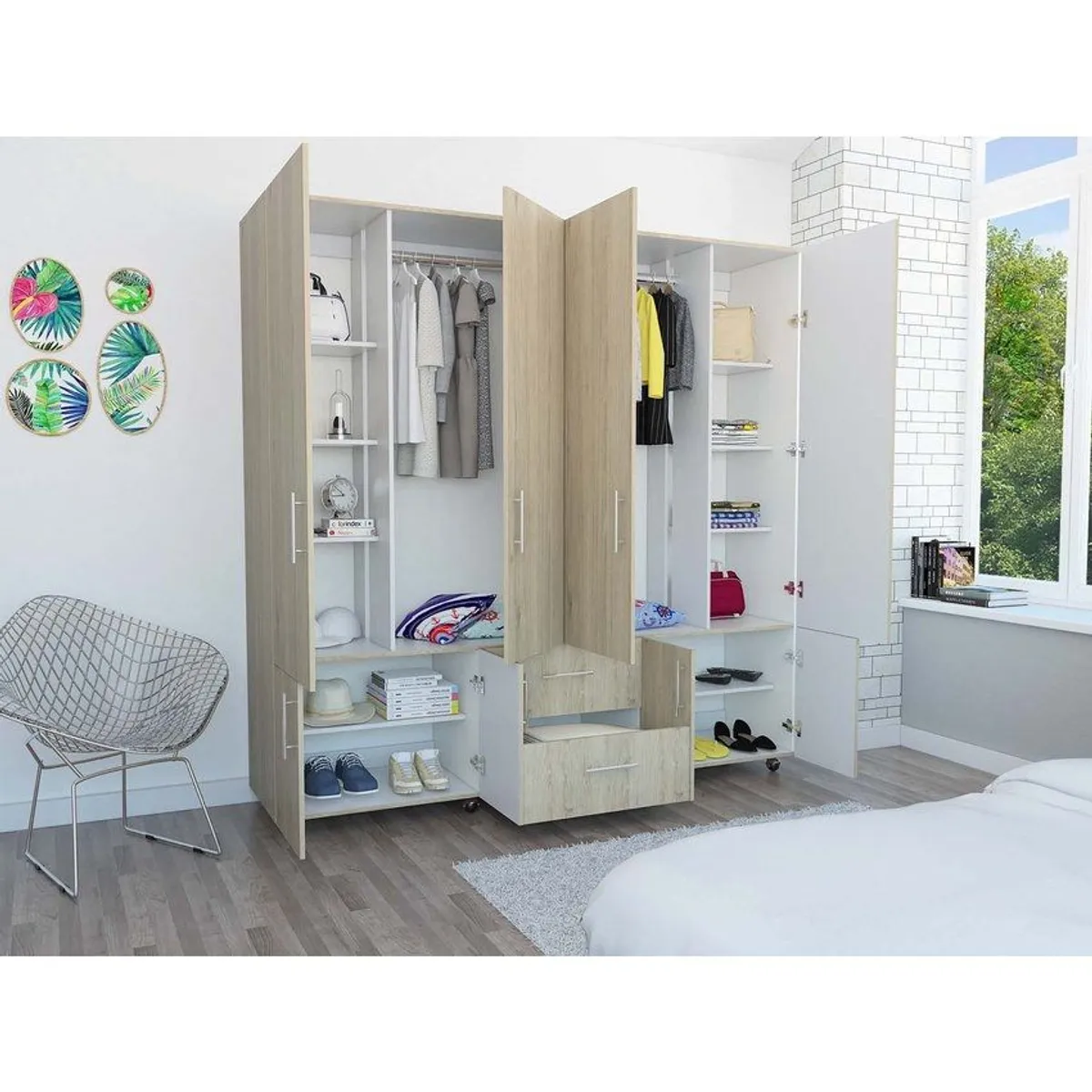 RTA DESIGN - Closet 200x200cm rta design cantelmo-rovere