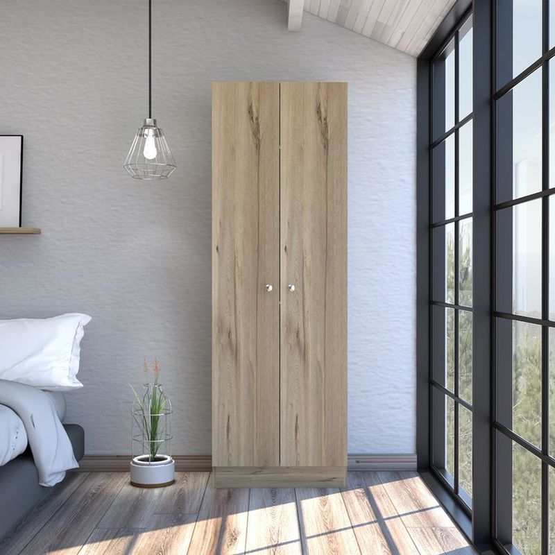 RTA MUEBLES - Closet 2 puertas home duna y blanco rta muebles cdb 4986