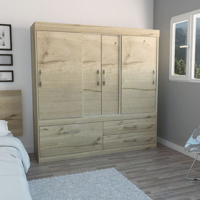 RTA MUEBLES - Closet allegro duna blanco rta muebles cdb 4991