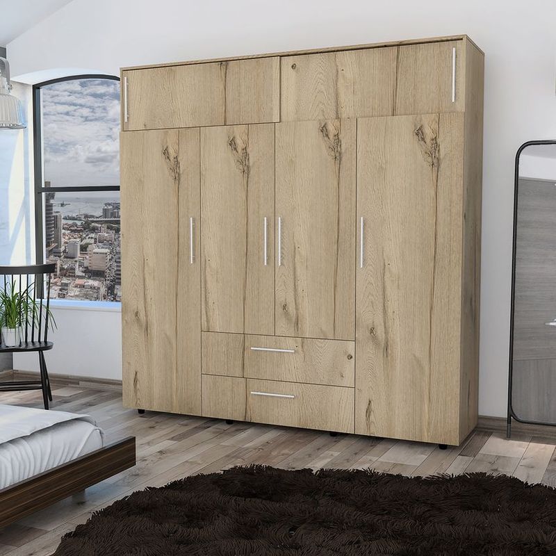 RTA MUEBLES - Armario Luque duna/blanco rta muebles ald 5883