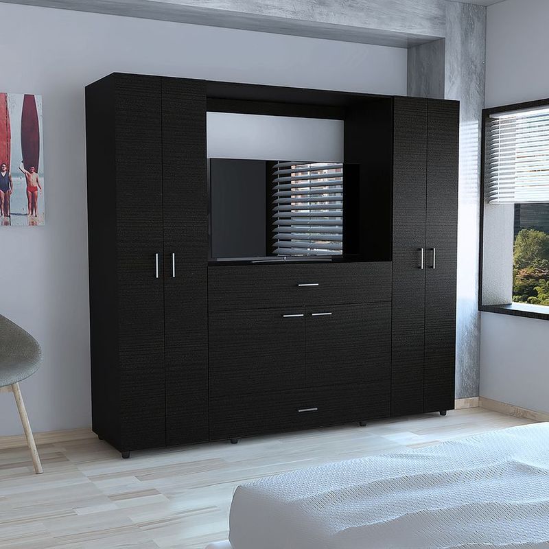 RTA MUEBLES - Closet manila z-200 new wengue clw 2976 rta muebles