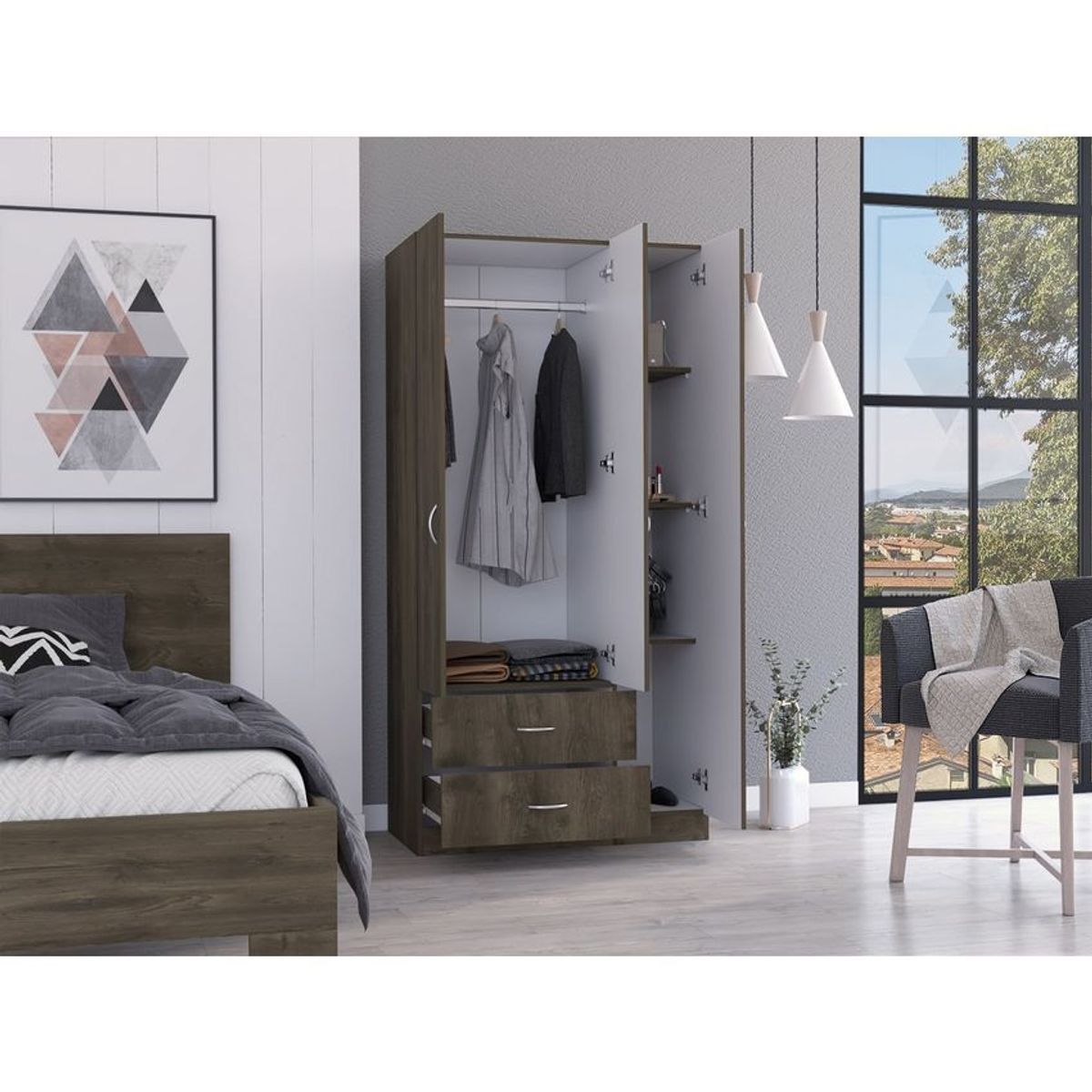 RTA MUEBLES - Closet austral 180x90x47.3cm bellota rta cbb 7799_.