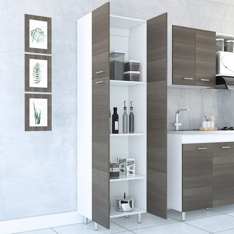 RTA MUEBLES - Mueble alacena rosi rta muebles alv 3381 - blanco/olivo