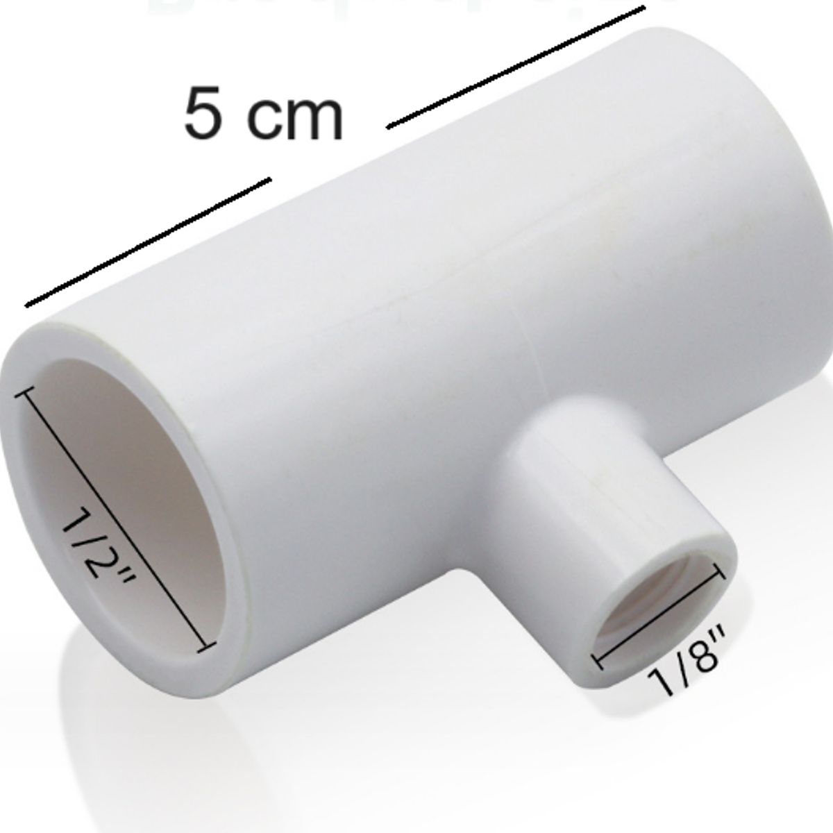 GENERICO - Bebedero Automático Taza Conector T PVC media pulgada pollos