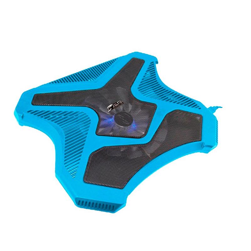 JYR TECHNOLOGY - Soporte Base Refrigerante Para Portatil Pc 4 Niveles Azul