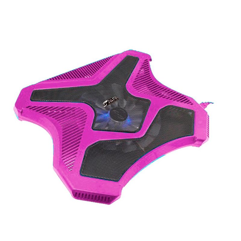 JYR TECHNOLOGY - Soporte Base Refrigerante Para Portatil Pc 4 Niveles Fuscia
