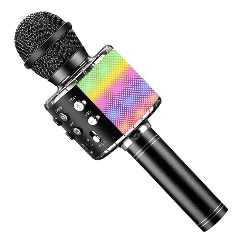 GENERICO - Micrófono Karaoke Parlante Recargable Con Bluetooth Ws-858