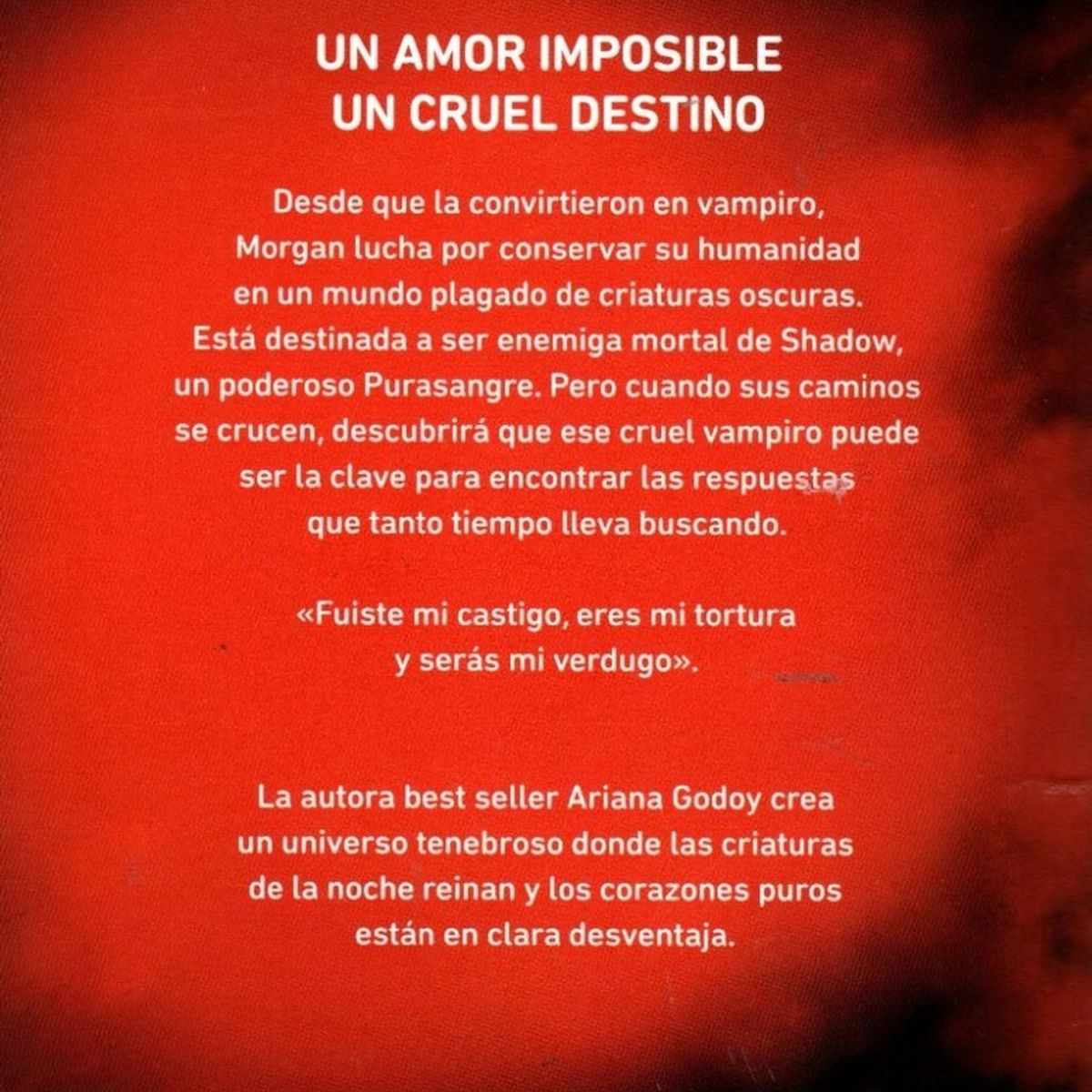 MONTENA - Almas Perdidas 1. La Revelación. Ariana Godoy