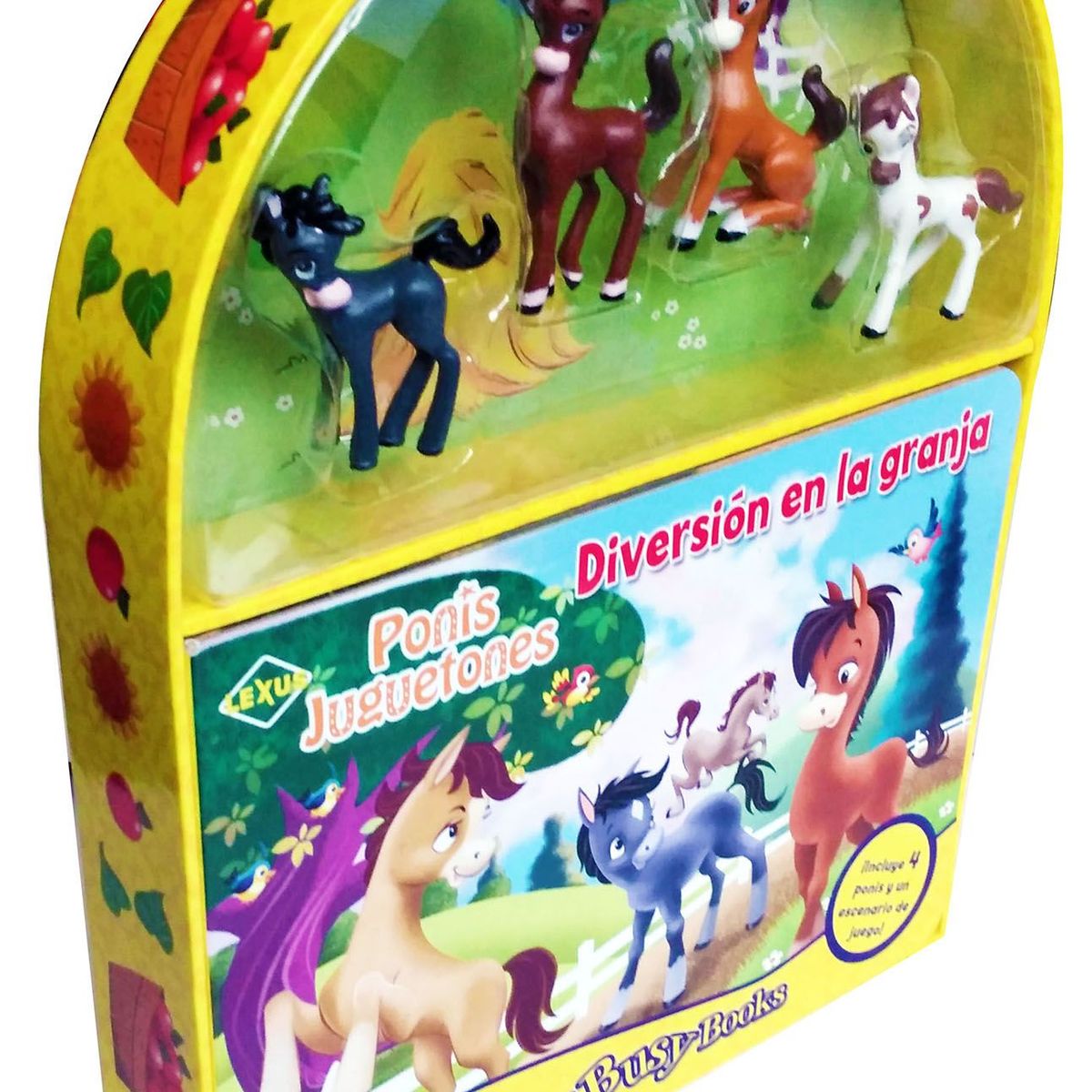 BOOKS - Super Cuento Diversion En La Granja Incluye 4 Animalitos