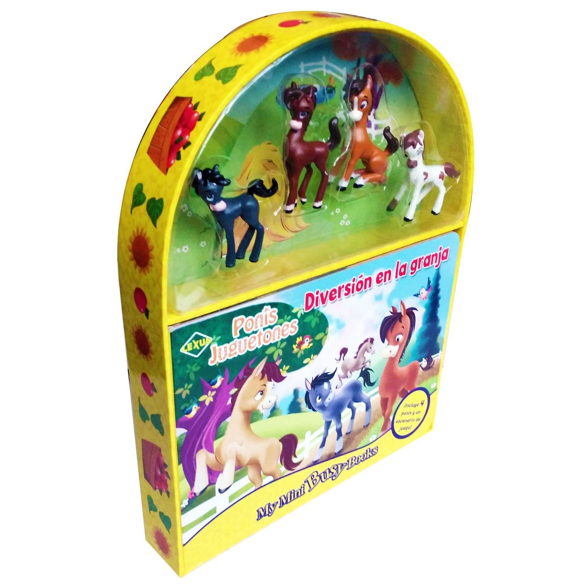 BOOKS - Super Cuento Diversion En La Granja Incluye 4 Animalitos