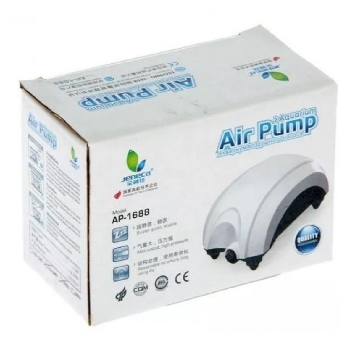 GENERICO - Motor Acuario Bomba Aire Oxigenador Pecera Sin Ruido Acuario