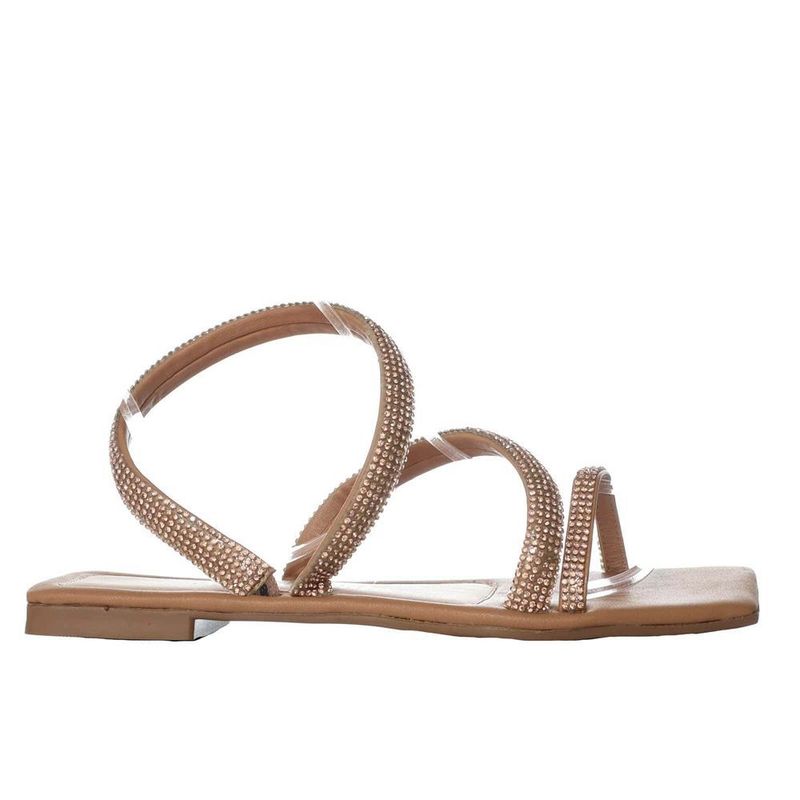 ZAVATTY - Sandalia plana para mujer 1300-Z562 AMARETTO ZAVATTY