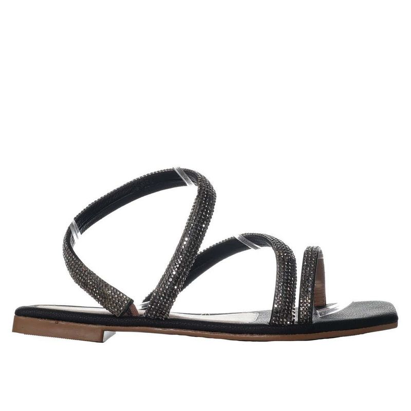 ZAVATTY - Sandalia plana para mujer 1300-Z562 NEGRO ZAVATTY