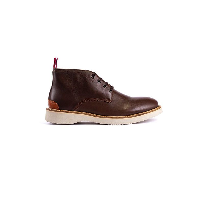 OVERSTATE - Botas en Cuero Para Hombre CA-6447ov3 Café