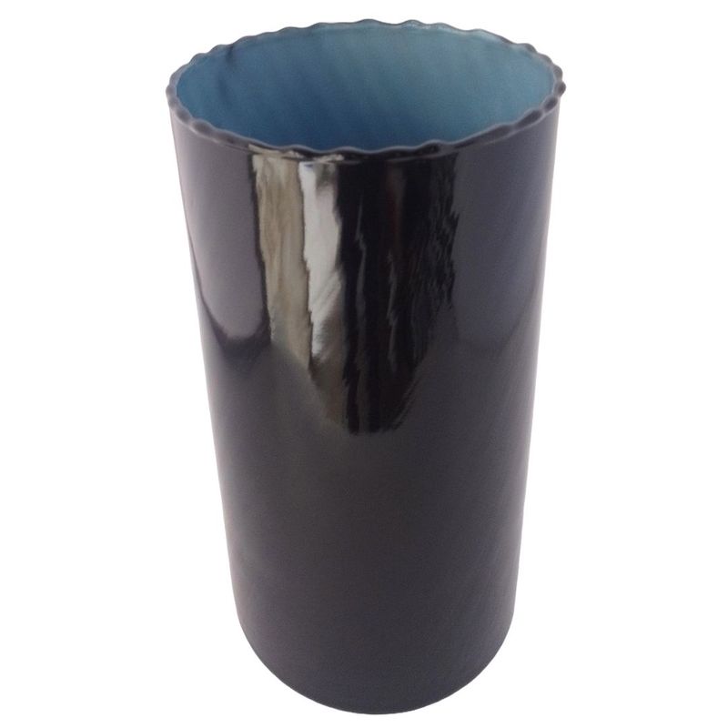 GENERICO - FLORERO JARRON EN VIDRIO ELEGANTE FUNCIONAL NEGR301515