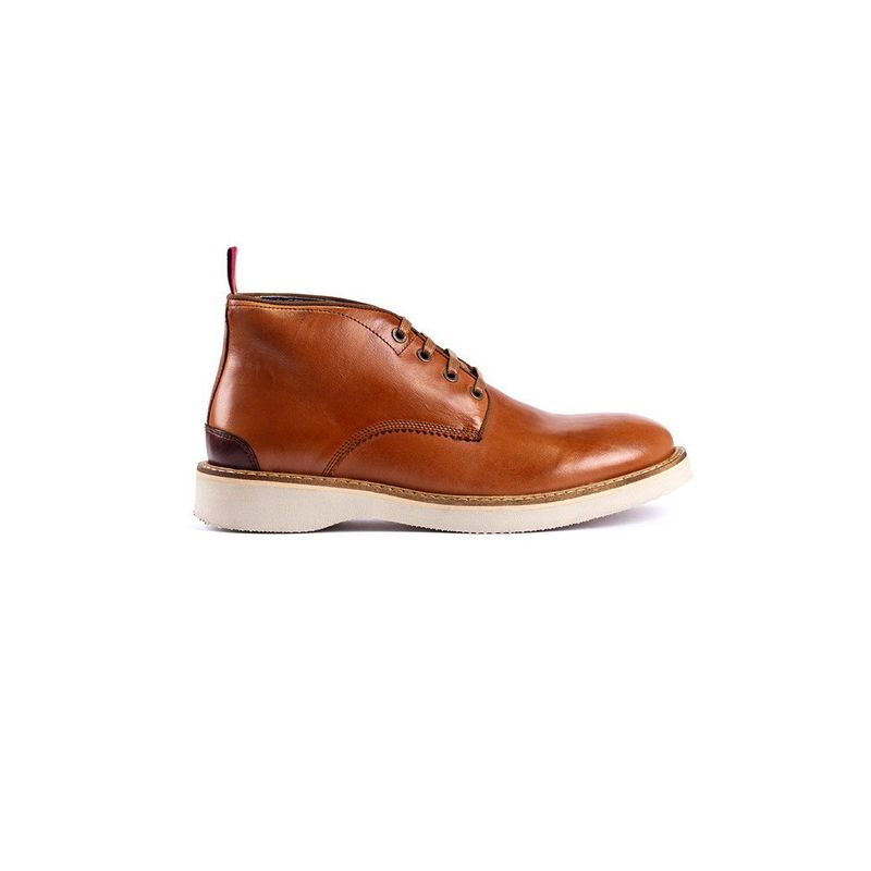 OVERSTATE - Botas Para Hombre En Cuero CA-6447OV2 Miel Claro